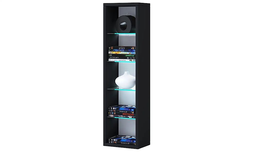 Hängeregal  Rasito ¦ schwarz ¦ Maße (cm): B: 21 H: 76,6 T: 14.4 Regale > Wa günstig online kaufen