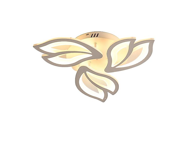 Riserva Deckenleuchte LED Schlafzimmerleuchte,3 köpfige Blütenblatt Deckenl günstig online kaufen