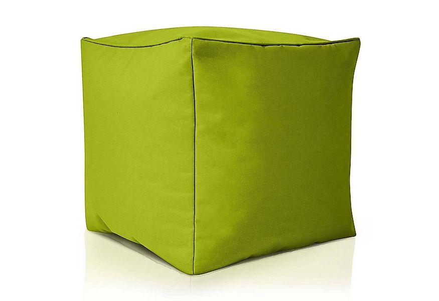 Green Bean Sitzsack Cube (Hocker 40x40x40cm mit EPS-Perlen Füllung, Fußhock günstig online kaufen