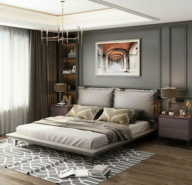 JVmoebel Bett, Doppelbett Bett Ehebett Design Luxus Luxur Betten Polsterbet günstig online kaufen