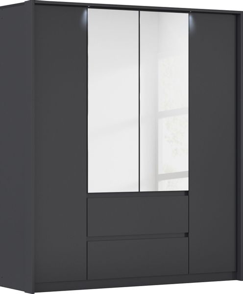 rauch Drehtürenschrank "Mainz mit Spiegel und Passepartout" optional mit Be günstig online kaufen