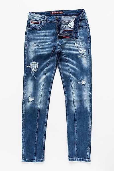 Cipo & Baxx 5-Pocket-Jeans "Hose", mit modischen Applikationen günstig online kaufen