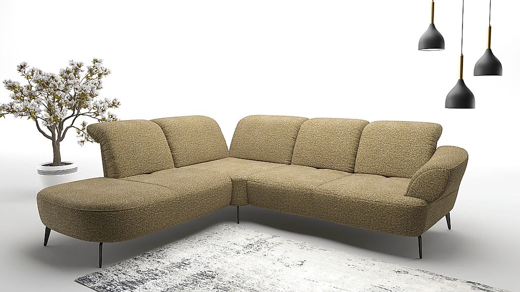 sit&more Ecksofa "Dance, L-Form, inkl. Sitztiefenverstellung", inkl. Click& günstig online kaufen