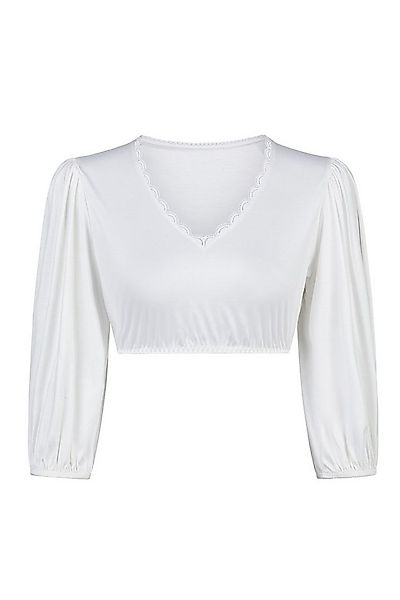 Nina Von C. Dirndlbluse Dirndl-Bluse Sandra, 3/4 Arm - weiss günstig online kaufen