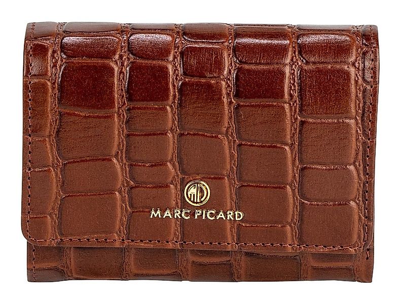 Marc Picard Geldbörse Wallet with Flap, aus echtem Rindsleder mit RFID-Bloc günstig online kaufen