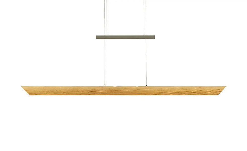 LED-Pendelleuchte  1-flammig  Eiche natur   ¦ holzfarben ¦ Maße (cm): B: 9 günstig online kaufen