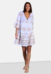 Andijamo-Fashion Minikleid GOLDEN BLOOM Locker fallendes günstig online kaufen