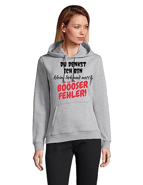 Youth Designz Kapuzenpullover "Böser Fehrler" Damen günstig online kaufen