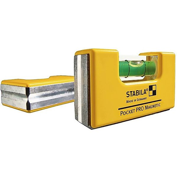 Stabila Wasserwaage Kunststoff-Miniformat-Wasserwaage Pocket Pro Magnetic günstig online kaufen