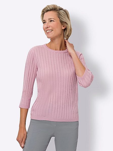 Sieh an! Strickpullover 3/4 Arm-Pullover . günstig online kaufen