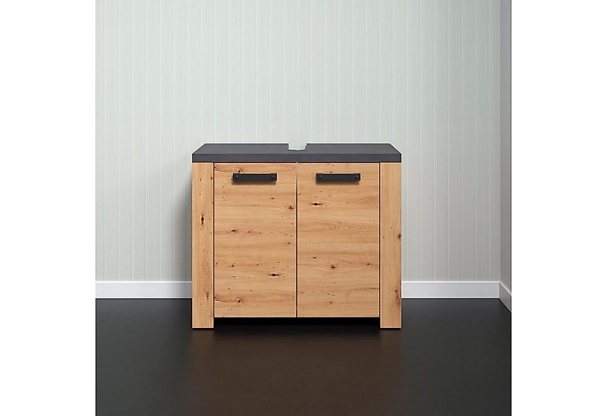 welltime Waschbeckenunterschrank Ambres Waschbeckenunterschrank mit 2 Türen günstig online kaufen