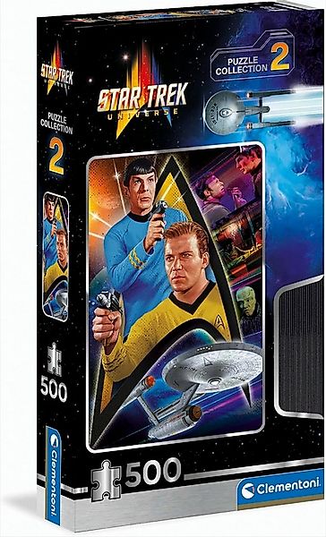 Clementoni® Puzzle Clementoni - Star Trek Collection 2, 500 Teile, Puzzlete günstig online kaufen
