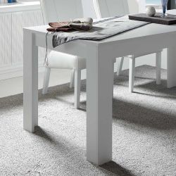 Küchentisch in Weiß lackiert modern günstig online kaufen