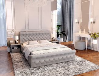FDM Polsterbett Bettrahmen Bettgestell 90x200, 120x200, günstig online kaufen