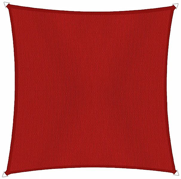 Windhager Sonnensegel "Capri Quadrat", 3x3m, rot günstig online kaufen