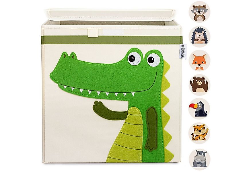 GLÜCKSWOLKE Aufbewahrungsbox Kinder - 15 Motive I Spielzeugkiste mit Deckel günstig online kaufen