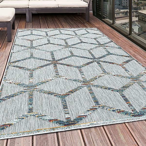 Ayyildiz Teppiche Teppich "BAHAMA 5151" rechteckig 8 mm Höhe Läufer, Flachf günstig online kaufen