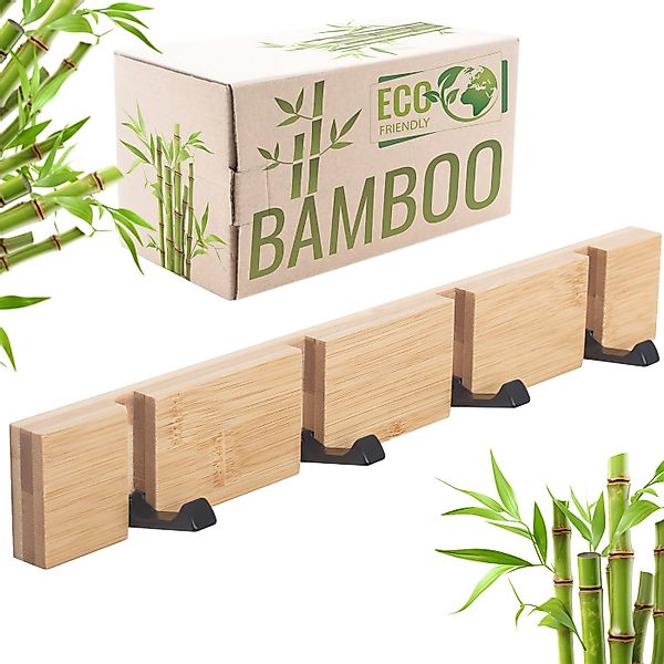 RICOO Garderobenleiste MH023M-N (1 St), Kleiderhaken Wand Garderobenleiste günstig online kaufen