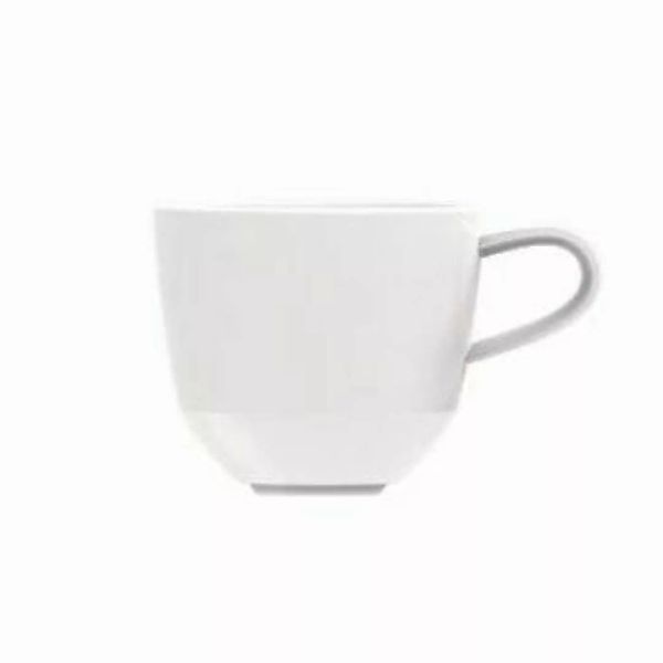 Kahla O - The better place / Magic Grip Weiß Kaffee-Obertasse mit Silikonfu günstig online kaufen
