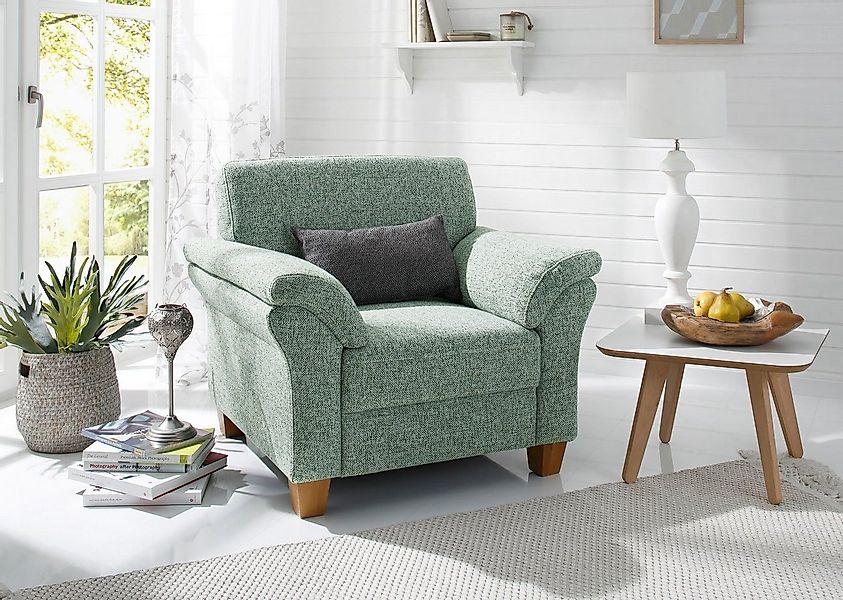 Home affaire Sessel Borkum, B: 101cm, mit Federkern günstig online kaufen