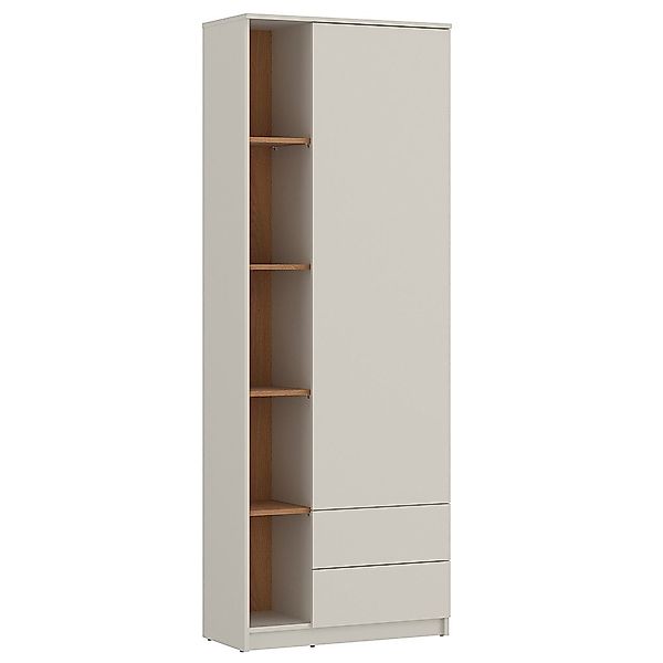Lomadox Kleiderschrank FIER-129 Kaschmir mit Eiche, günstig online kaufen