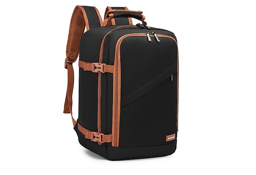 KONO Rucksack Handgepäck-Rucksack mit vielen Fächern Leichtgewicht günstig online kaufen