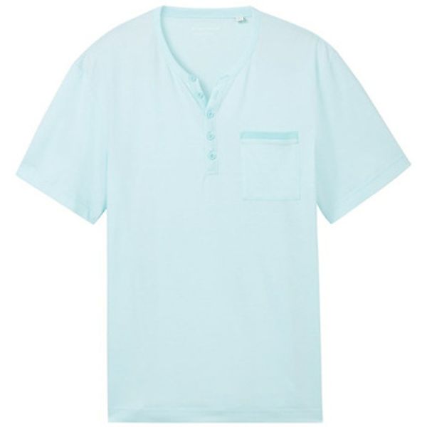 Tom Tailor  T-Shirt Knopfleisten T-Shirt für Herren günstig online kaufen