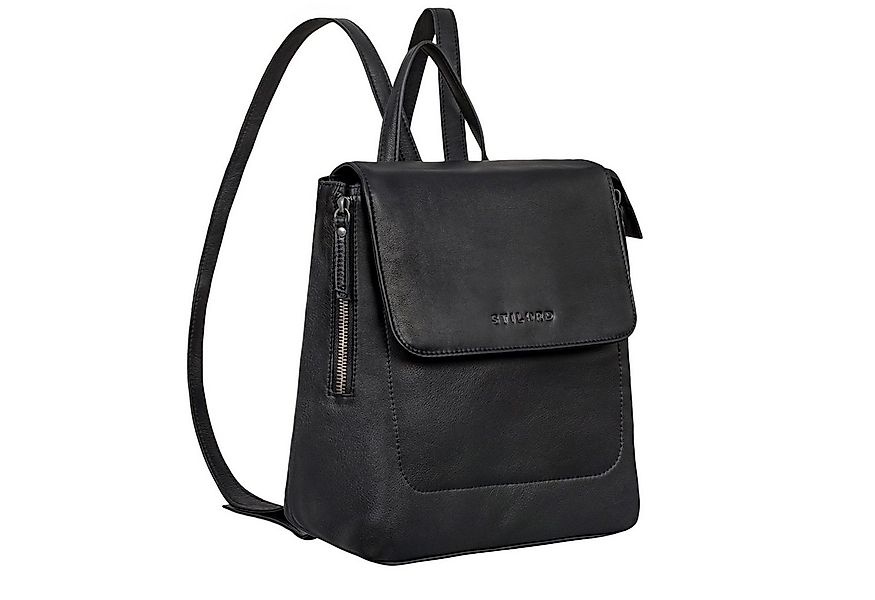 STILORD Cityrucksack "Anisa" Kleiner Rucksack Damen Leder mit vielen Fächer günstig online kaufen