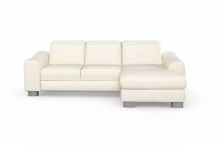 sit&more Ecksofa »Dundee L-Form«, mit Federkern und Edelstahlfüßen, wahlwei günstig online kaufen