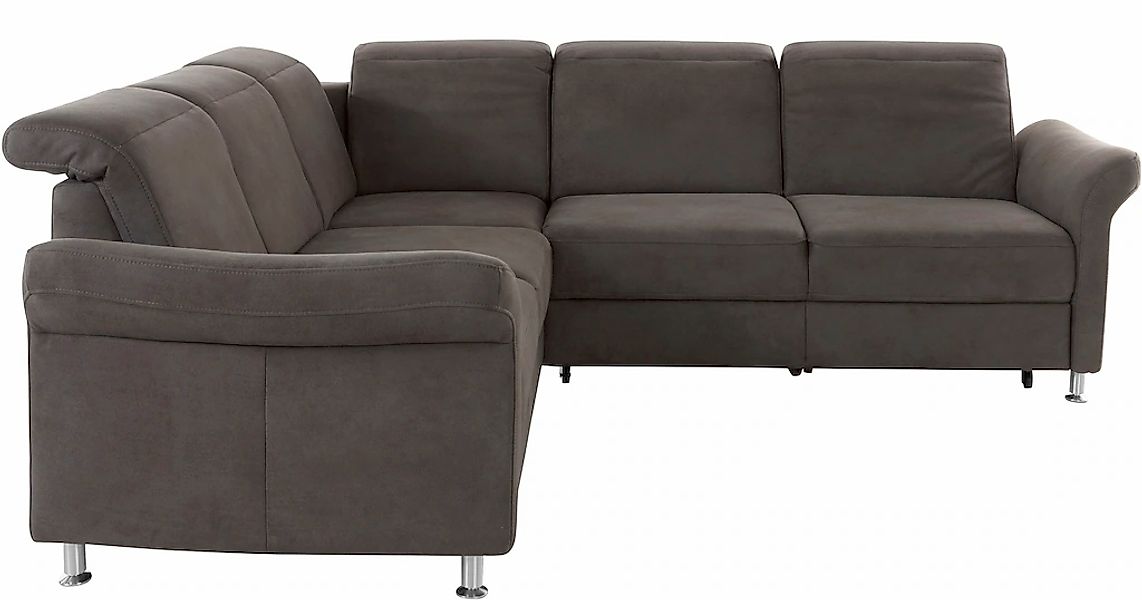 sit&more Ecksofa »Darwin L-Form« inklusive Federkern, wahlweise mit Kopftei günstig online kaufen