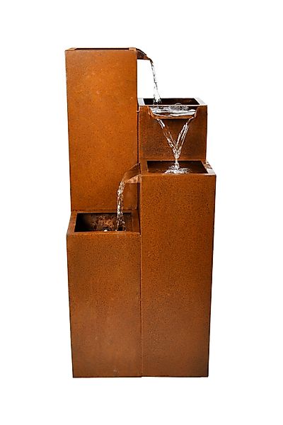 Köhko Gartenbrunnen Ribero aus Corstenstahl mit günstig online kaufen