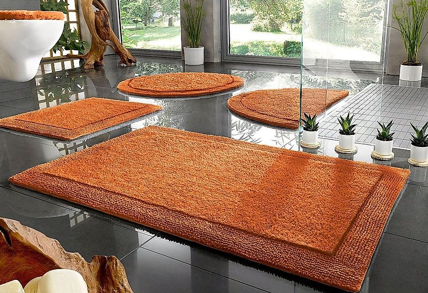 my home Badematte Kapra, Badvorleger, Badezimmer Teppich, Höhe 14 mm, beids günstig online kaufen