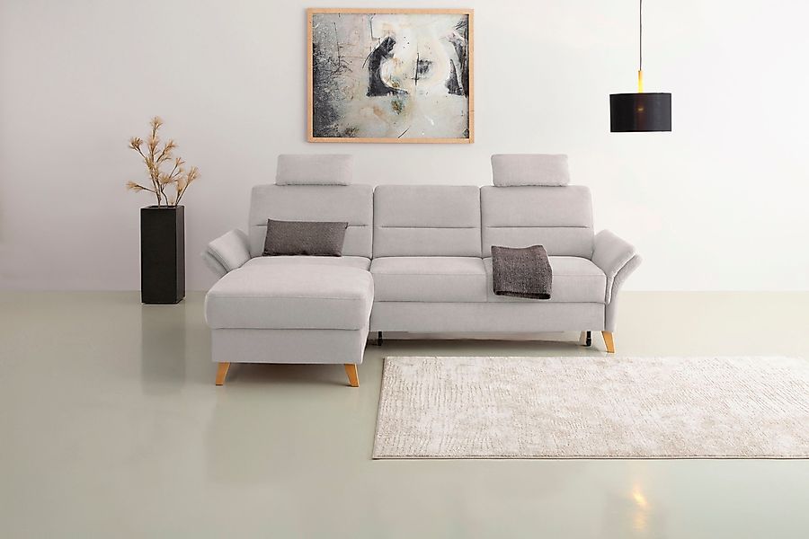 Home affaire Ecksofa Westerland L-Form, Federkern-Polsterung, günstig online kaufen