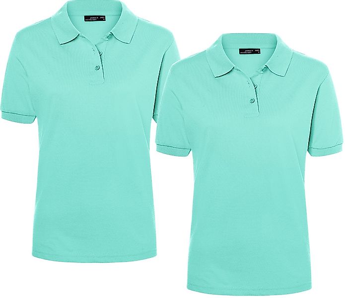 James & Nicholson Poloshirt Doppelpack Feines günstig online kaufen