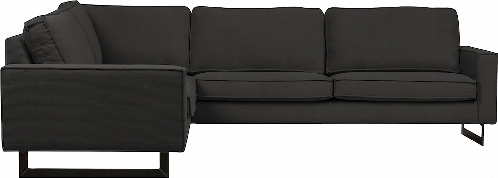 Home affaire Ecksofa "Pinto, XXL, 250/290 cm, langer Schenkel, Ottomane" Co günstig online kaufen