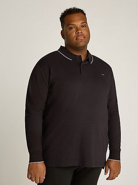 Calvin Klein Big&Tall Langarm-Poloshirt BT_STRETCH PIQUE günstig online kaufen