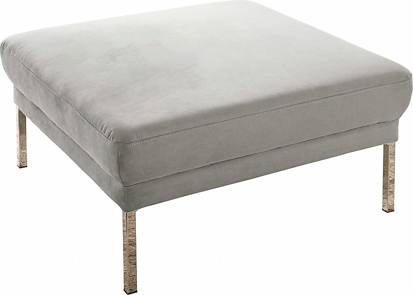 3C Candy Hocker "Mallow", passend zur Polsterserie "Mallow" in Luxus-Microf günstig online kaufen