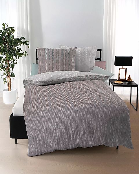 Kaeppel Wendebettwäsche Vertigo, Mako-Satin, 3 teilig günstig online kaufen