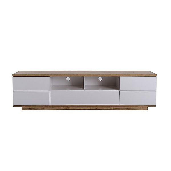 XDeer TV-Schrank TV-Schrank in Weißer Ausführung Holzmaserung TV-Tisch TV-S günstig online kaufen
