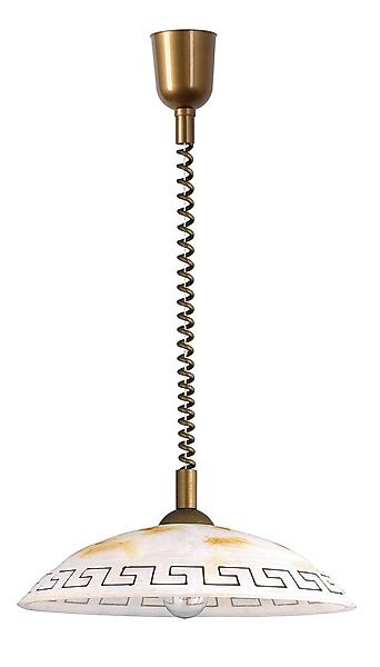 Rabalux Pendelleuchte "Etrusco" Kunststoff, bronze, rund, günstig online kaufen