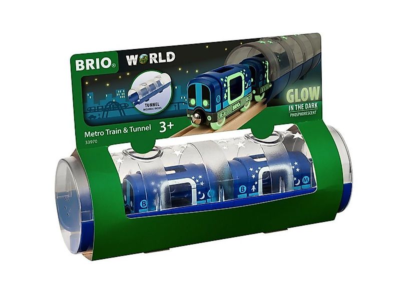BRIO® Spielzeugeisenbahn-Erweiterung World Zubehör Tunnel Box U-Bahn Glow i günstig online kaufen