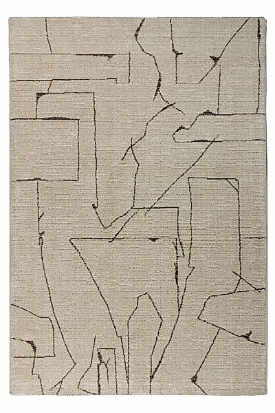 Kayoom Teppich "Napoli 536" rechteckig 18 mm Höhe Kurzflor, Modernes Muster günstig online kaufen