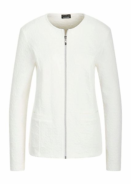 GOLDNER Sommerjacke "Elegante Baumwolljacke mit Struktur" Jaquardstruktur i günstig online kaufen