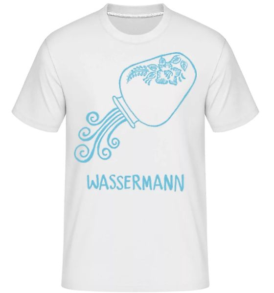 Kritzel Stil Sternzeichen Wassermann · Shirtinator Männer T-Shirt günstig online kaufen