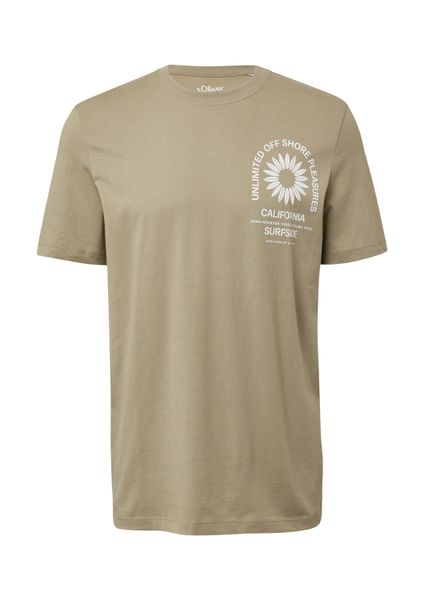 s.Oliver Kurzarmshirt T-Shirt T-Shirt mit Crew günstig online kaufen