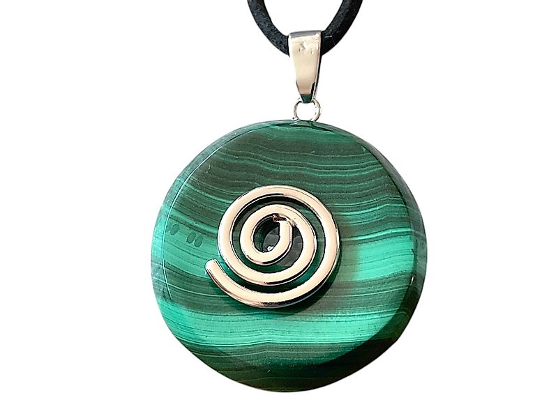 Steinfixx® Lange Kette echter Edelsteindonut 30 günstig online kaufen