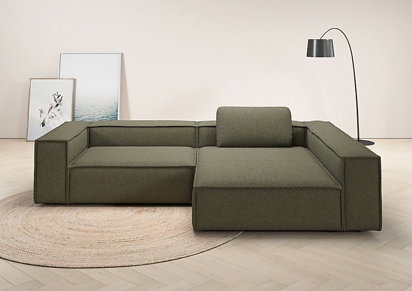 Home affaire Ecksofa "Watertown, moderne XXL L-Form, 306 cm breit" Komforta günstig online kaufen