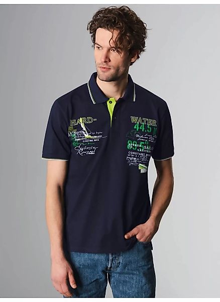 Trigema Poloshirt "TRIGEMA Poloshirt mit maritimem Printmotiv" günstig online kaufen