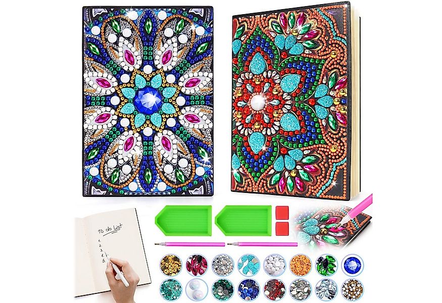 CLTYQ Kreativset Diamant Painting A5 Notizbuch Bastelset Kinder Spielzeug B günstig online kaufen