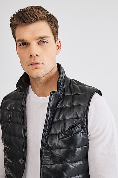 dc Dericompany Lederweste BD01270 Echtleder Weste, günstig online kaufen